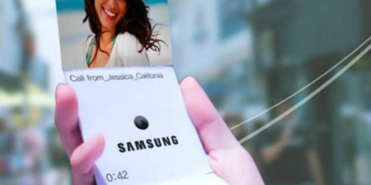 Samsung estaría trabajando en un teléfono plegable