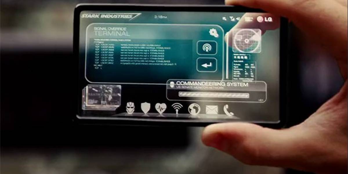 Presentan el primer prototipo de smartphone con pantalla transparente