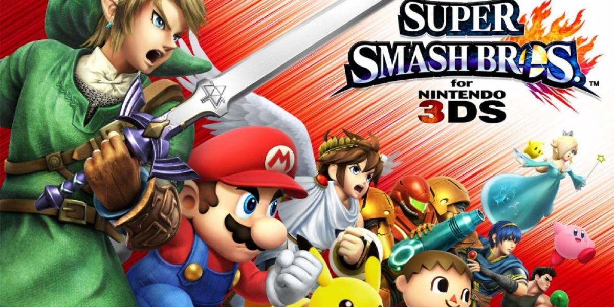 Revelan la lista completa de personajes de Super Smash Bros. para 3DS