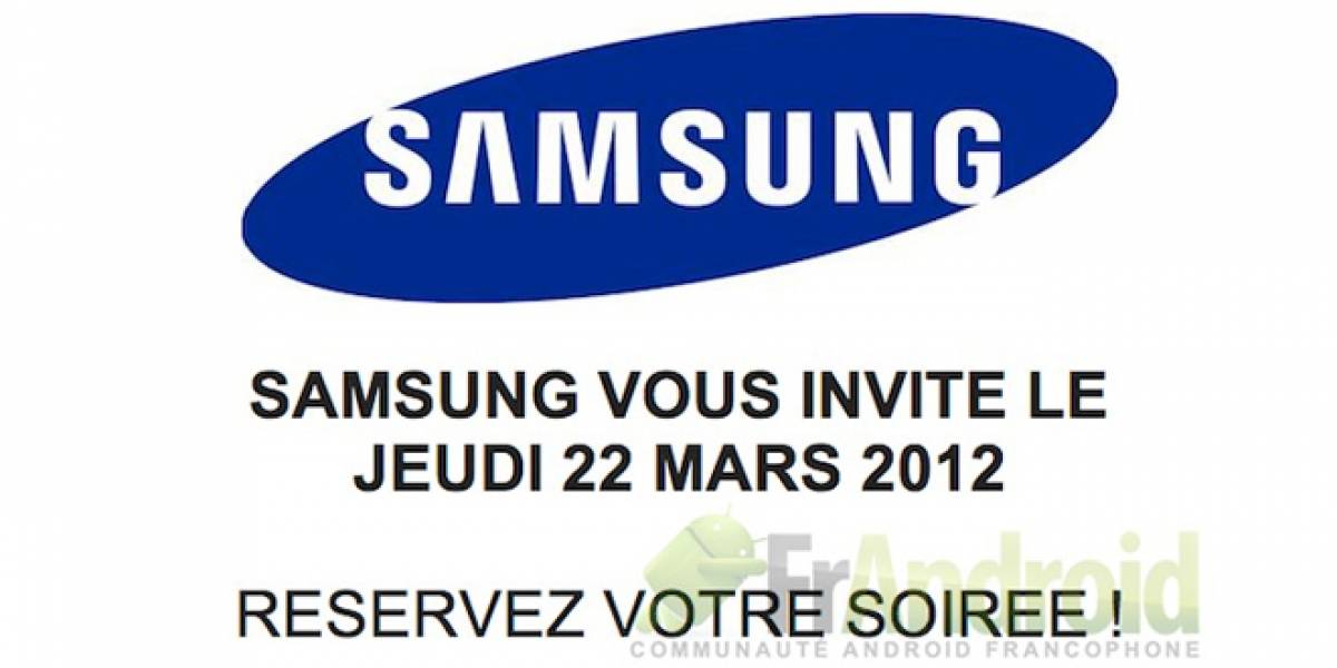 El Samsung Galaxy S III podría anunciarse a finales de marzo en Francia