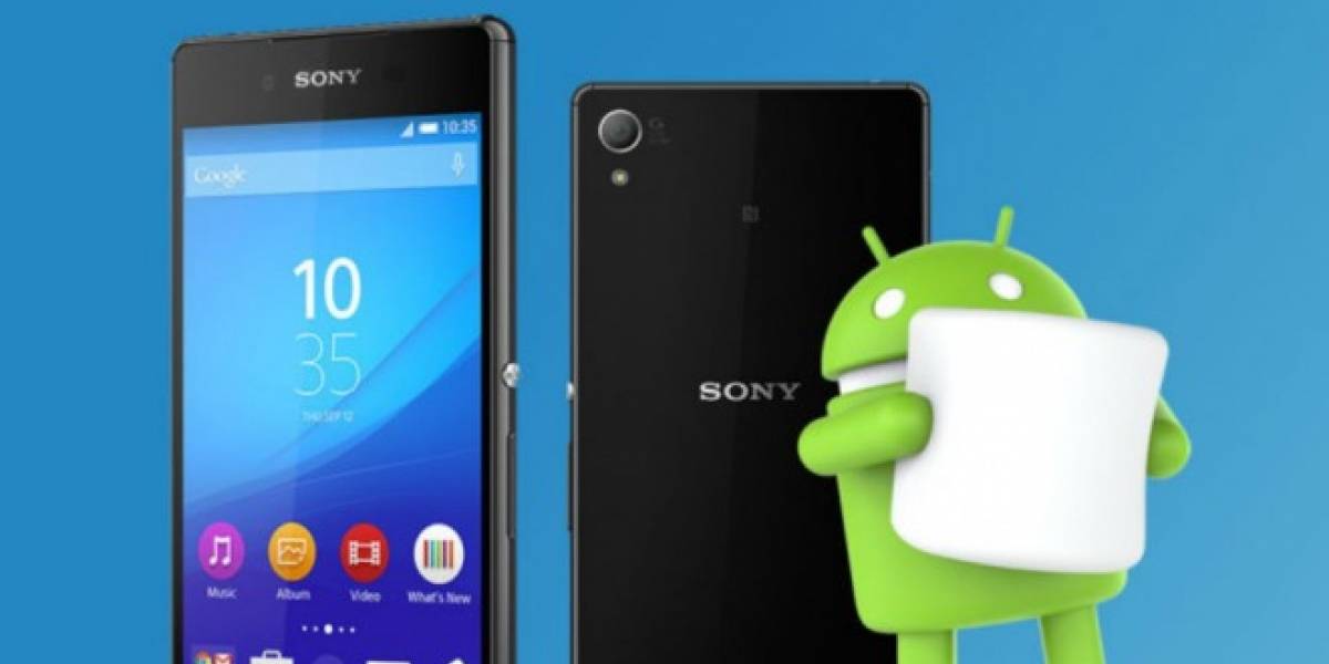 Sony muestra cómo se verá Android 6.0 Marshmallow en sus Xperia
