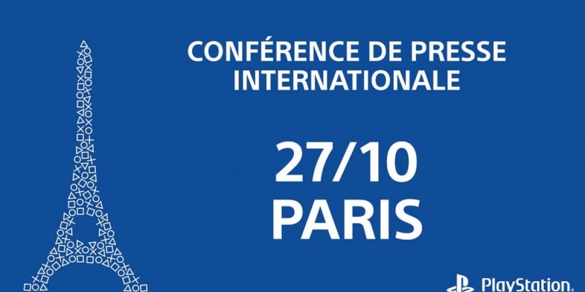 Sony confirma la fecha de su conferencia en Paris Games Week 2015