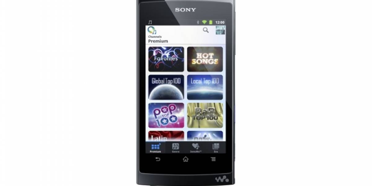 CES 2012: Sony lanza su Walkman Z1000 con Android