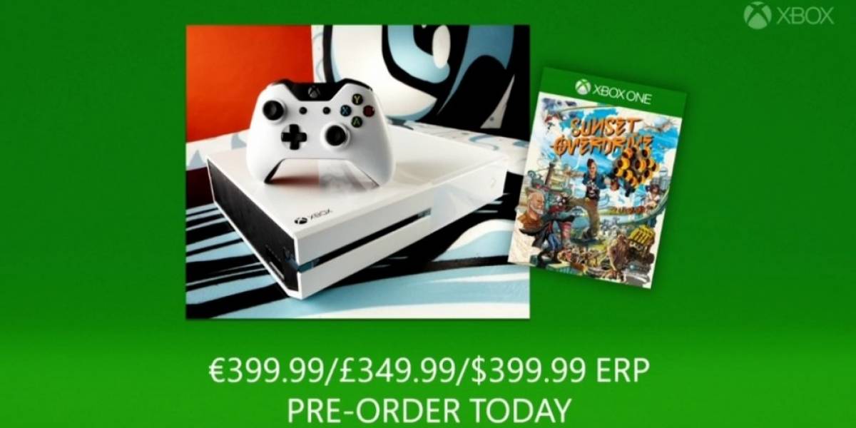 Sunset Overdrive tendrá bundle con consola blanca #gamescom2014