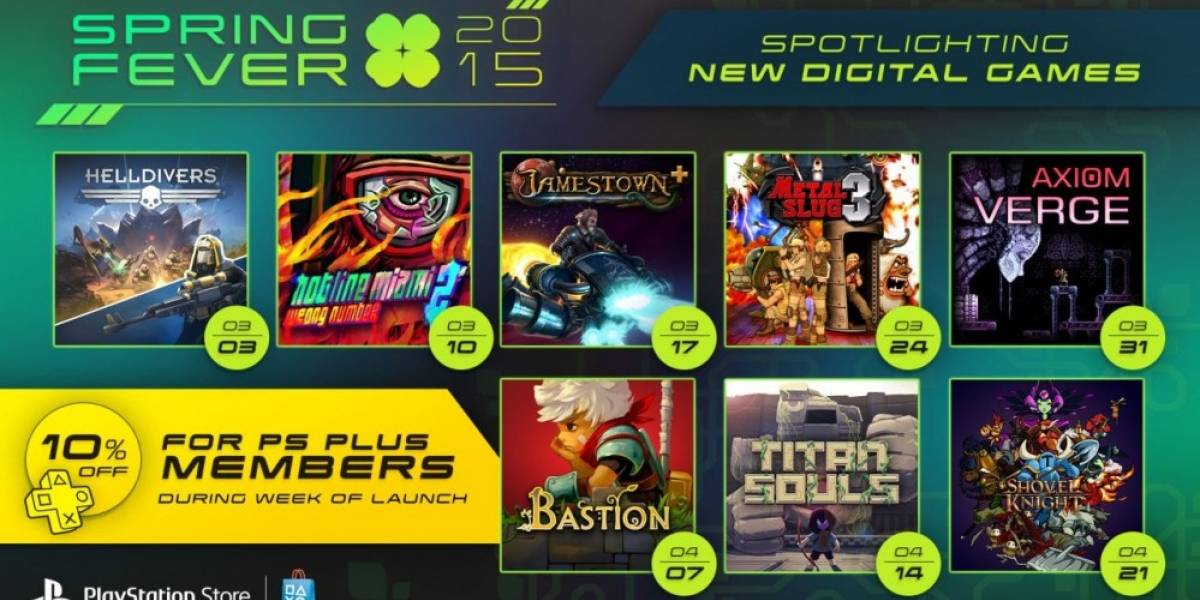 Sony anuncia la promoción Spring Fever 2015 en PlayStation Network