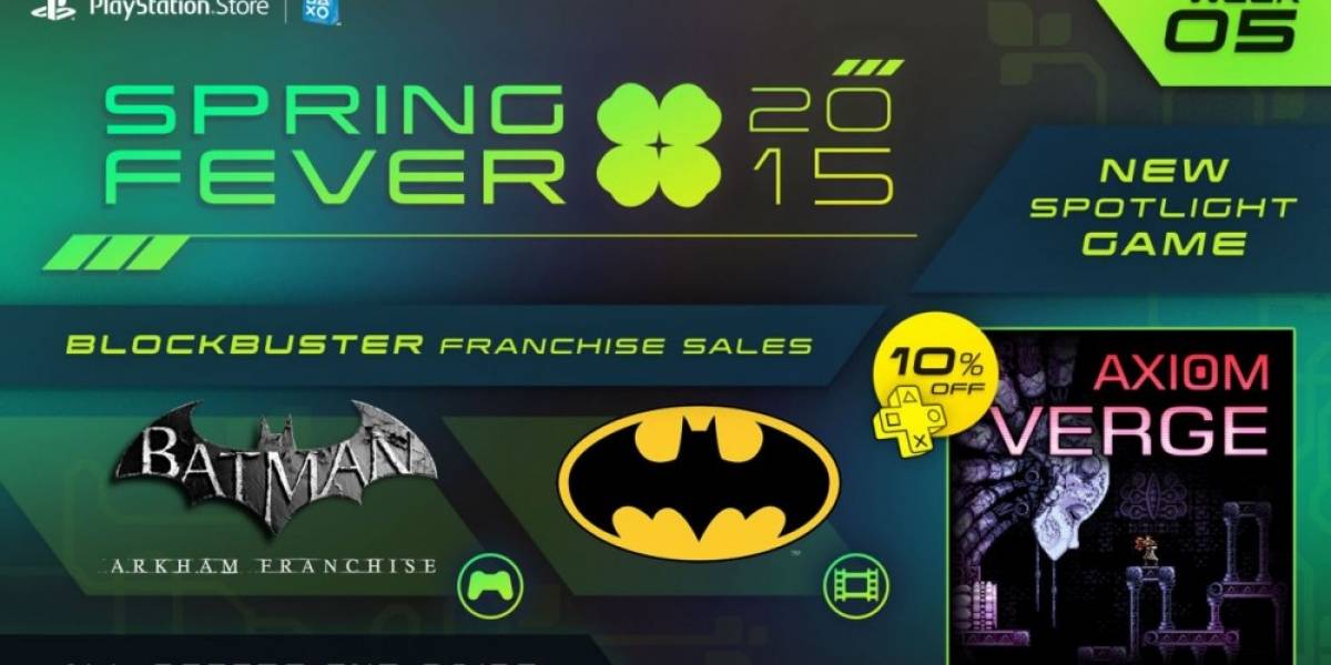 Quinta semana de la promoción Spring Fever en PlayStation Network