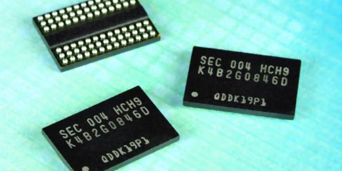 Aparecen chips para módulos de RAM Samsung a 30nm