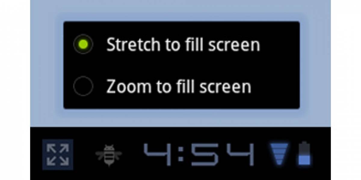 Android 3.2 obtendrá función 'zoom' para aplicaciones en tablet