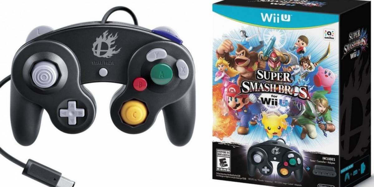 Así es como luce el bundle de Super Smash Bros. para Wii U