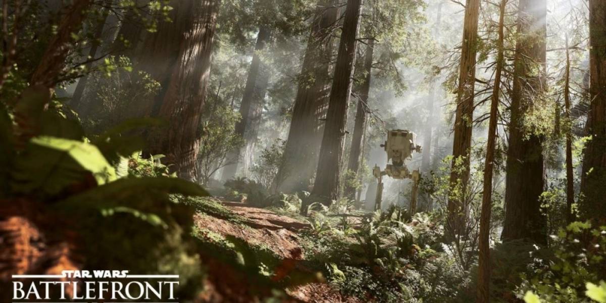 Se confirma que podremos controlar AT-STs en Star Wars: Battlefront