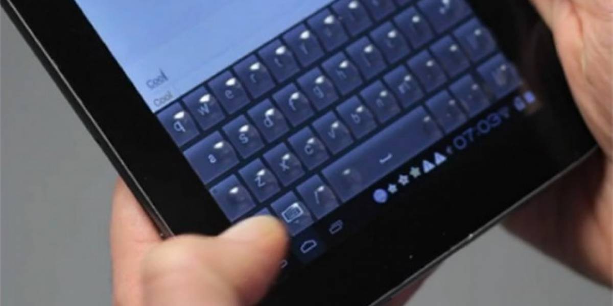 Android M ofrecerá teclado dividido en tablets
