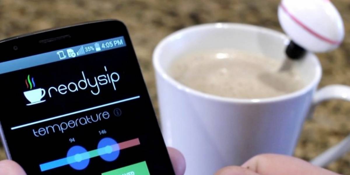 ReadySip convierte tu smartphone en termómetro para bebidas