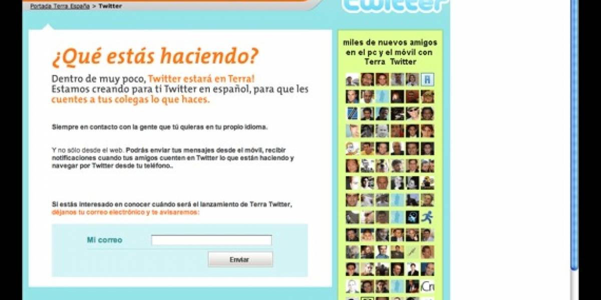 Twitter tendrá interfaz en español de la mano de Terra