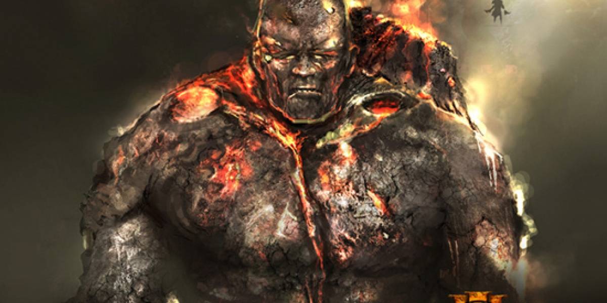 Arte conceptual de God of War III nos muestra al Titán de Fuego