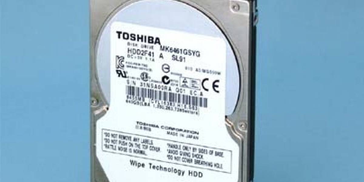 Toshiba lanza su línea de discos duros Mkxx61GSYG con tecnología SED