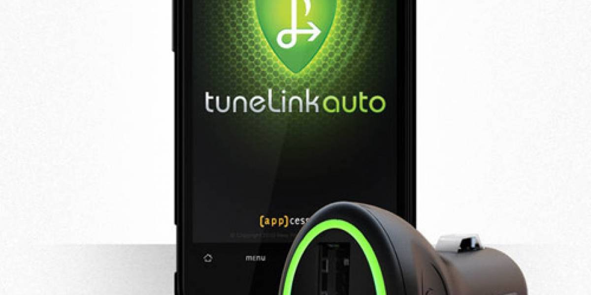 TuneLink Auto lleva la música de tu smarphone al automóvil