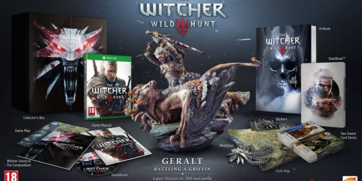 La edición de coleccionista de The Witcher 3: Wild Hunt será más completa en Xbox One
