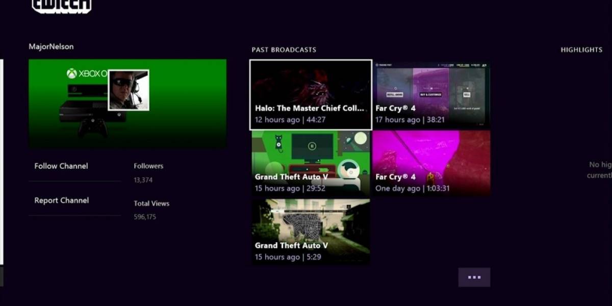 Twitch se actualiza con nueva tecnología en Xbox One