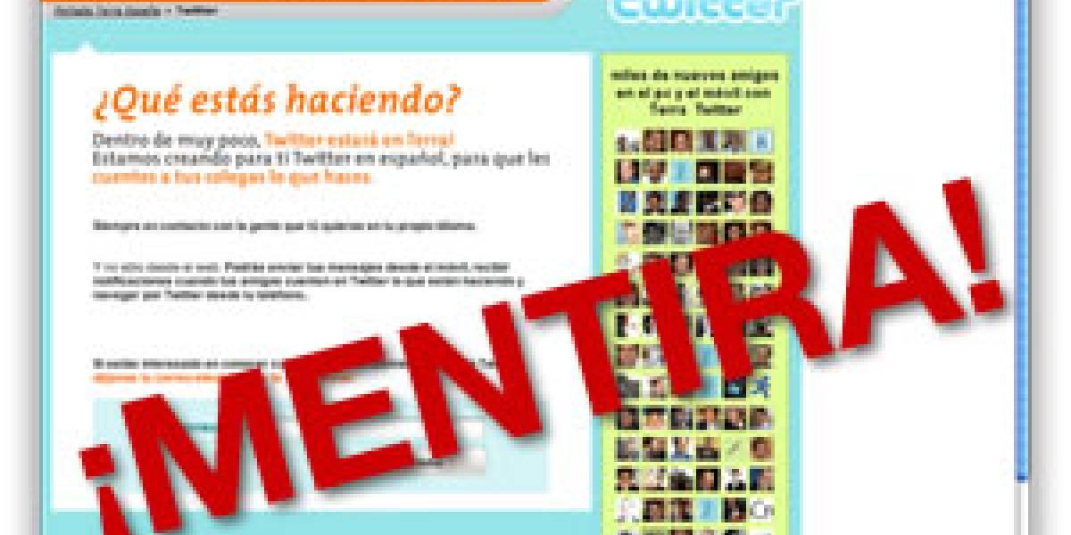 Confirmado: Twitter NO tendrá interfaz en español y desconoce a Terra