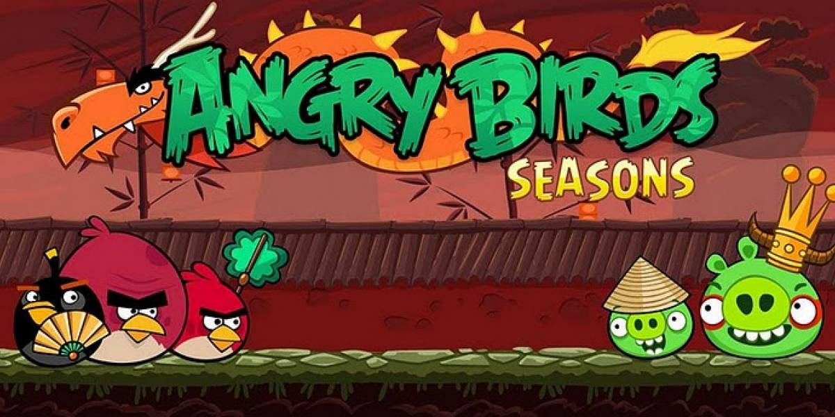 Ya se encuentra disponible Angry Birds Seasons "Year of the Dragon"