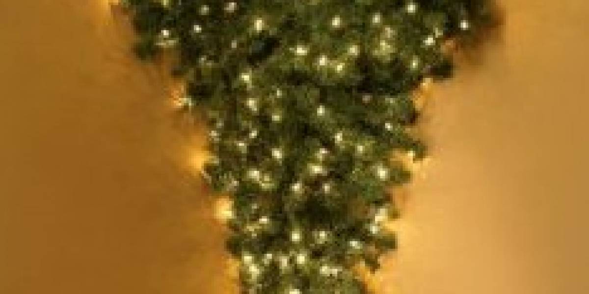 Árbol de Navidad... patas arriba