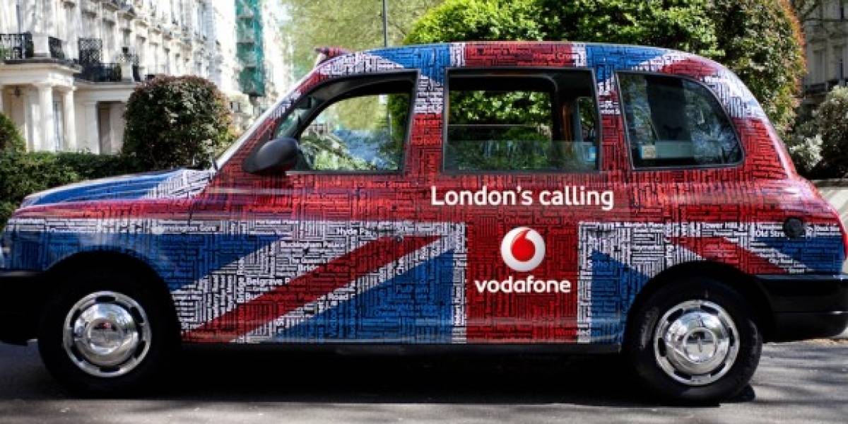 Vodafone ofrece servicio de pago en taxis en Londres