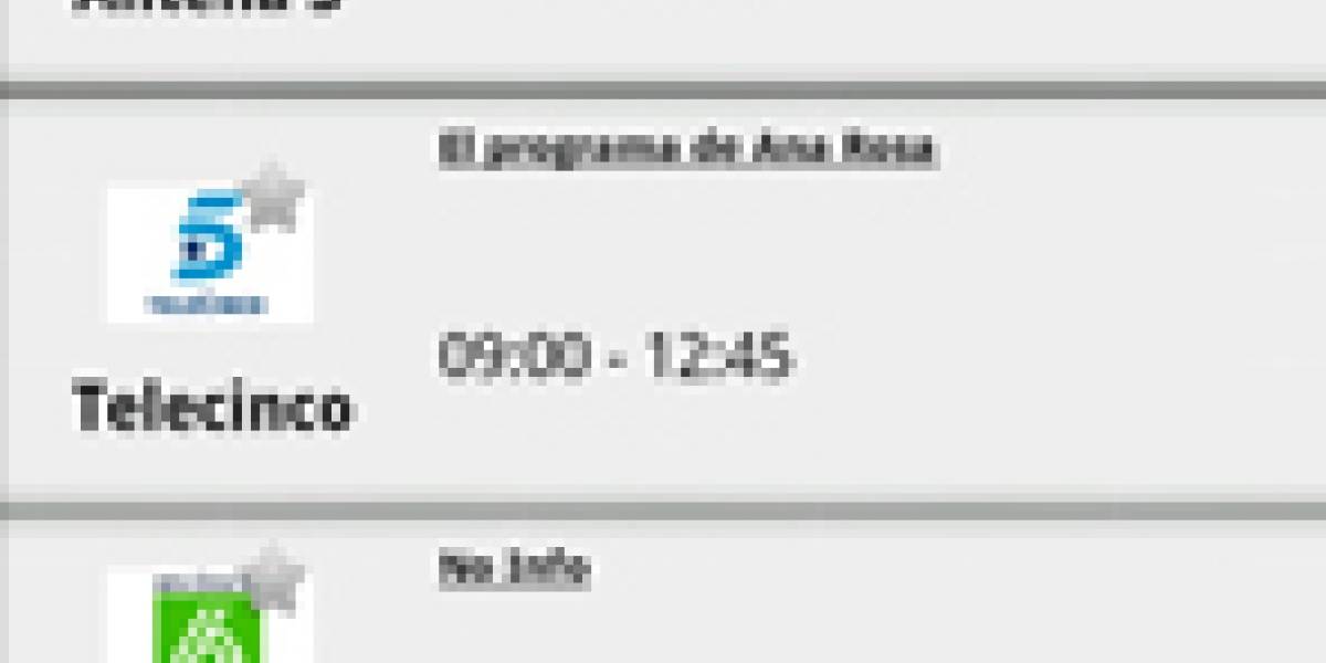 España: Vodafone estrena aplicación de televisión en directo para Android y Symbian