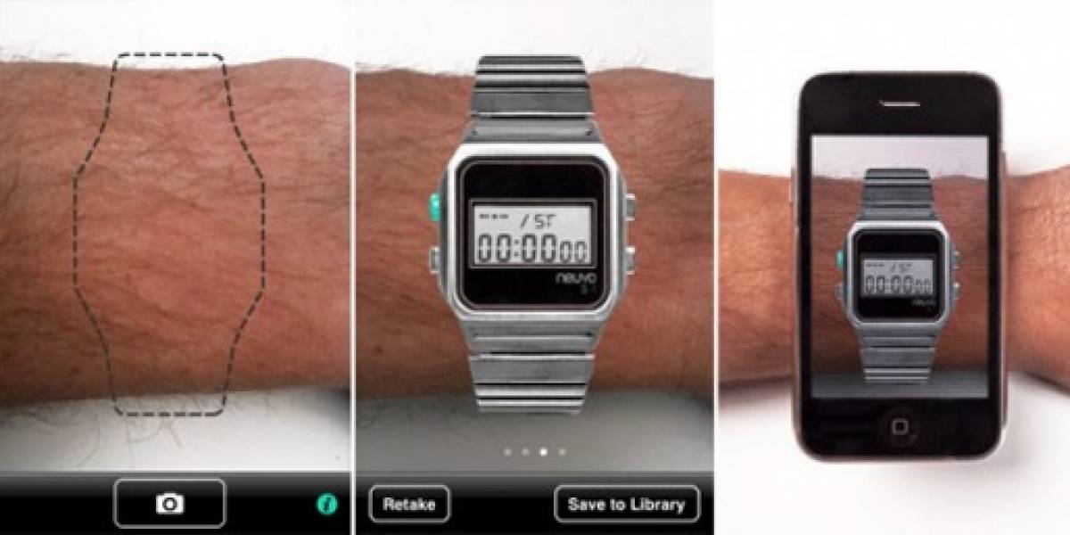 Neuvo nos permite probarnos relojes a través del iPhone