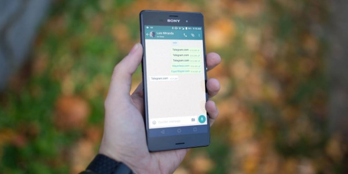 WhatsApp para Android bloquea todos los enlaces a Telegram