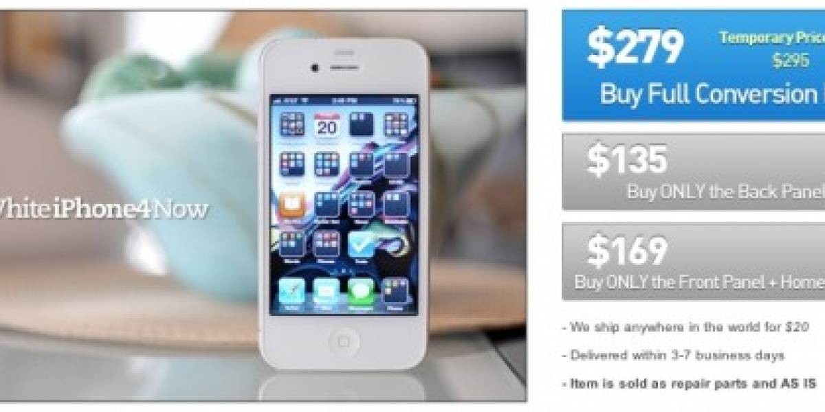 Apple demanda a adolescente por lucrar con piezas del iPhone 4 blanco