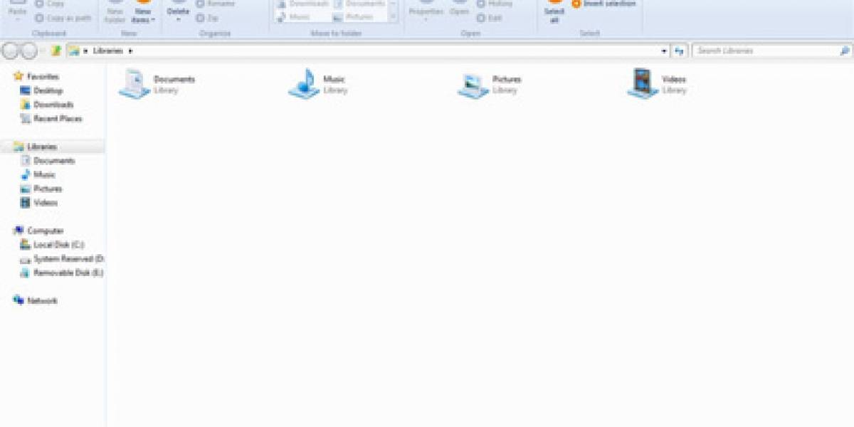 Windows 8 usará interfaz “Cinta” (Ribbon)