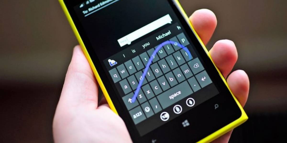 El teclado de Microsoft para iOS podrá controlarse con una mano