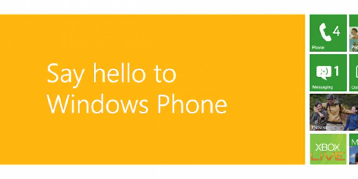 España: Windows Phone 7 llega en octubre con Movistar y Vodafone