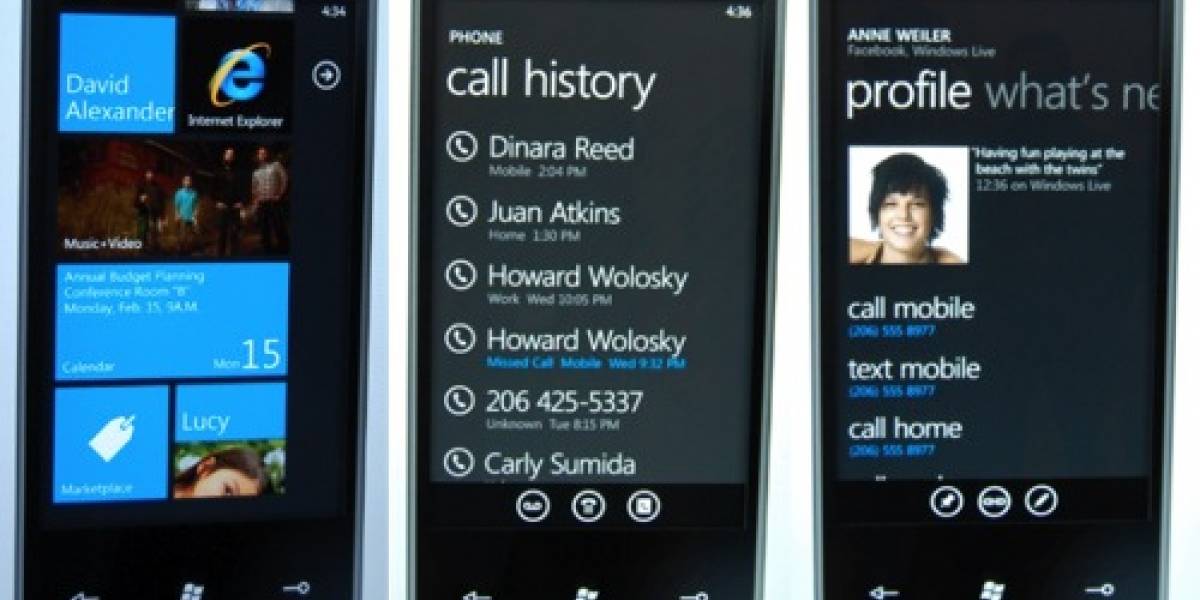 WP7 reta a todos los smartphones