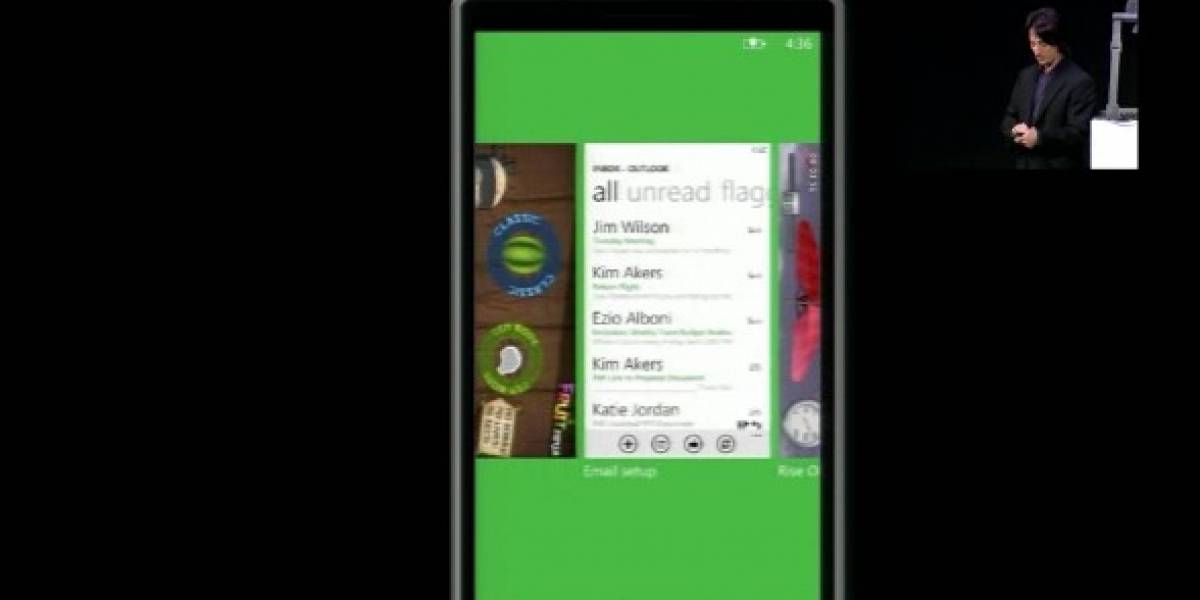 MWC2011: Video del multitasking de WP7 en acción