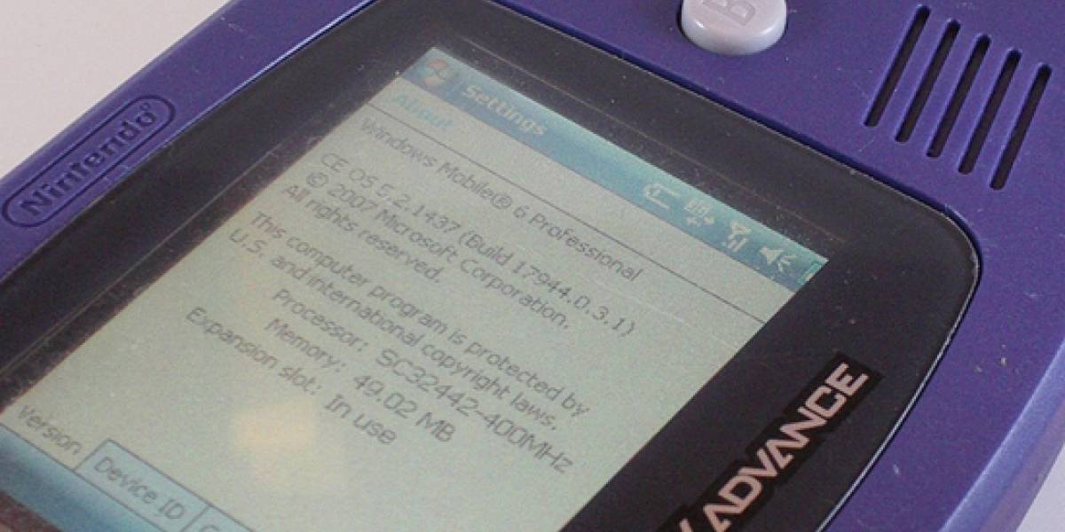 Híbrido de HTC Hermes y GameBoy Advance en desarrollo