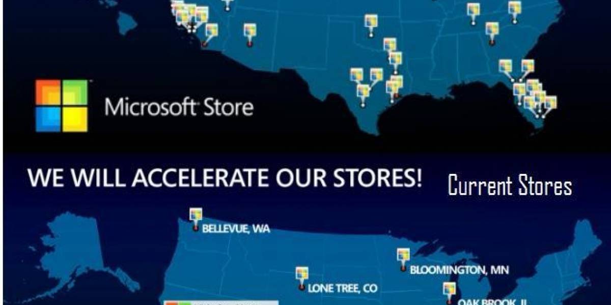 Microsoft abrirá 75 nuevas tiendas de la marca