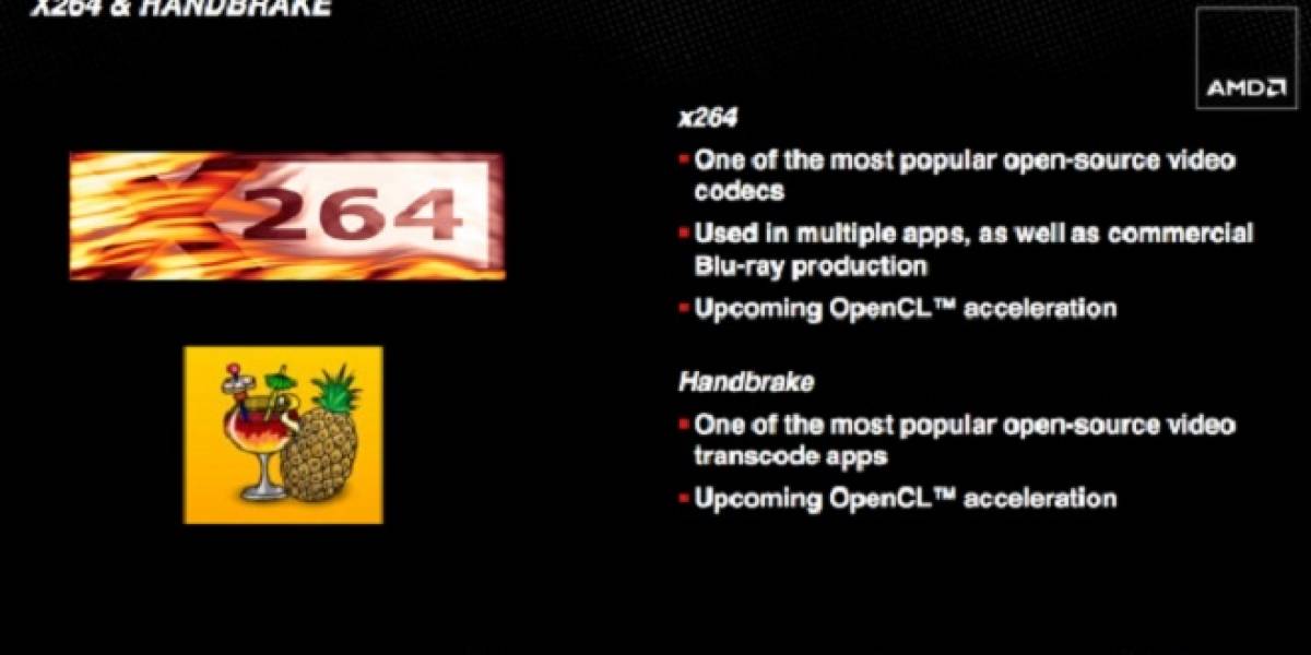 HandBrake y X264 muy pronto con aceleración por GPU (OpenCL)