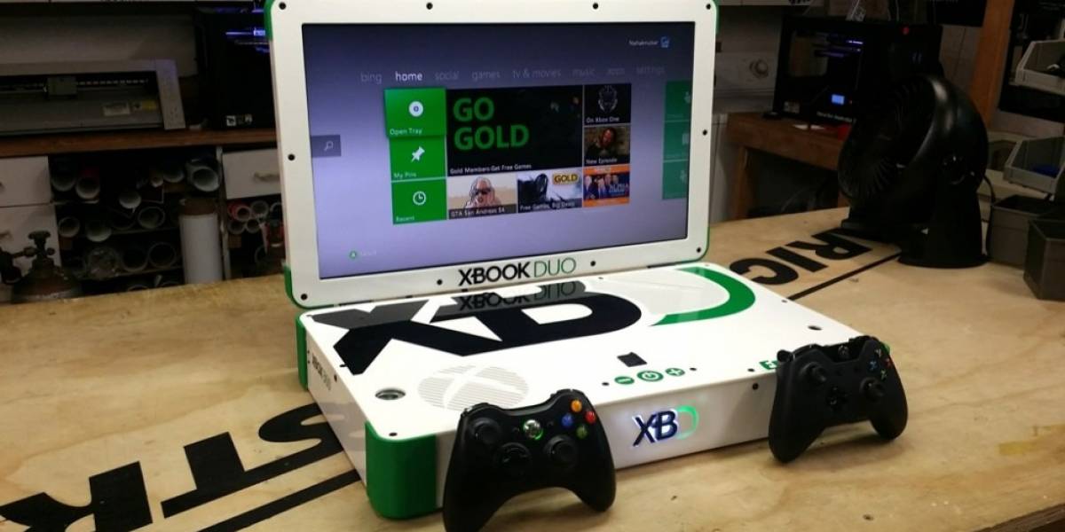 Xbook Duo: La Laptop que une un Xbox 360 con Xbox One