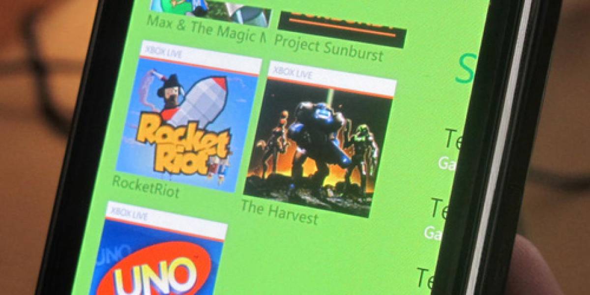 Estos son los juegos de Xbox Live que funcionarán en Windows Phone 7