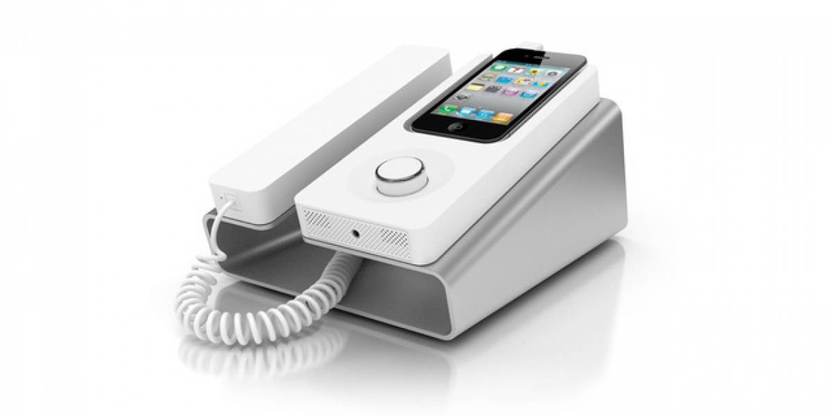 Desk Dock de KEE: La forma más ondera de hablar por iPhone como teléfono... fijo