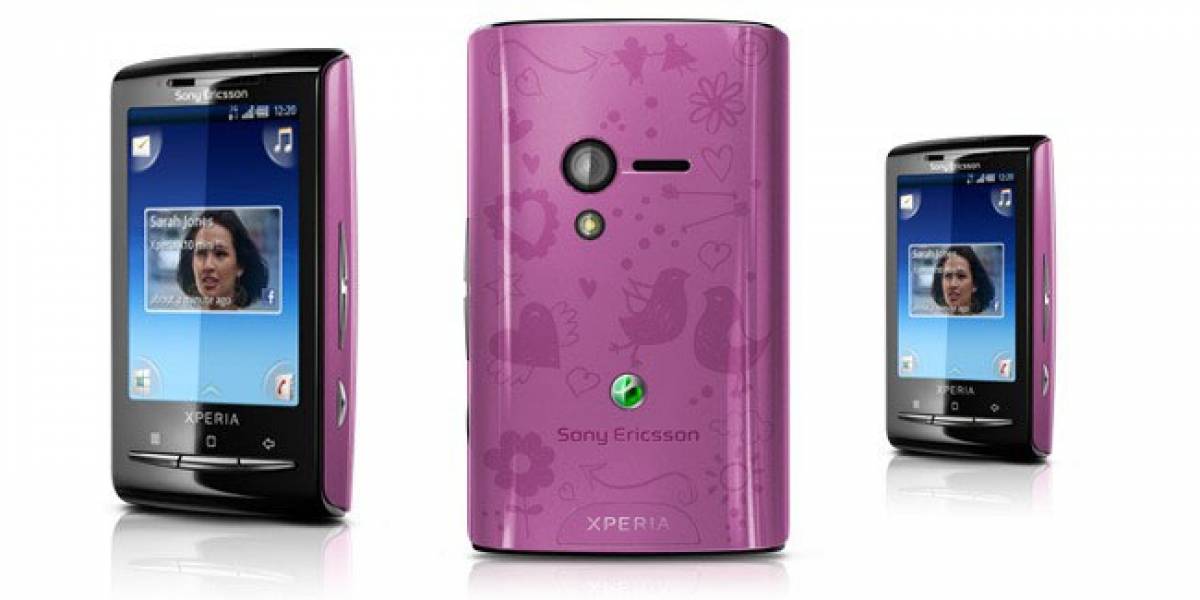 México: Carcasas especiales de Día de San Valentín para Sony Ericsson Xperia X10 mini