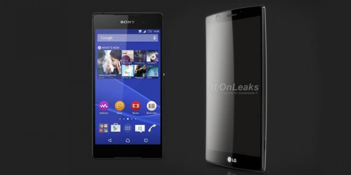Sony Xperia Z4 y LG G4 son vistos compitiendo en un benchmark