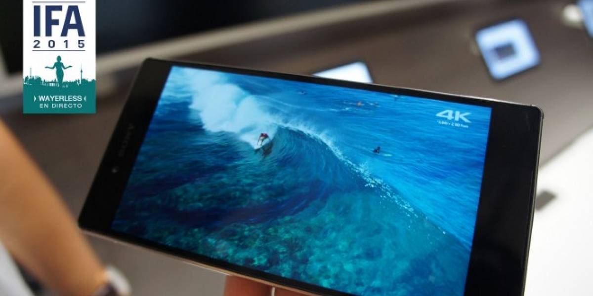 Xperia Z5 Premium y su pantalla 4K A Primera Vista #IFA15