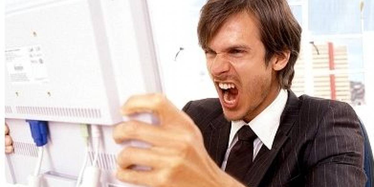 Alarmante: sólo el 39% de la gente le grita al PC
