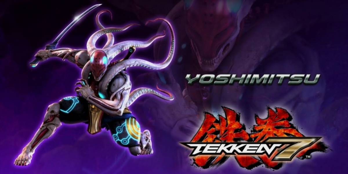 Yoshimitsu se integra a Tekken 7 y ahora tiene tentáculos
