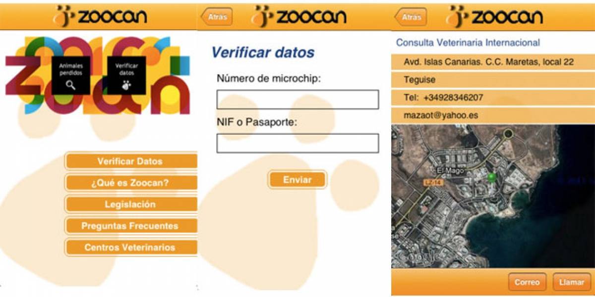 España: Lleva los datos de identificación de tu mascota en tu móvil