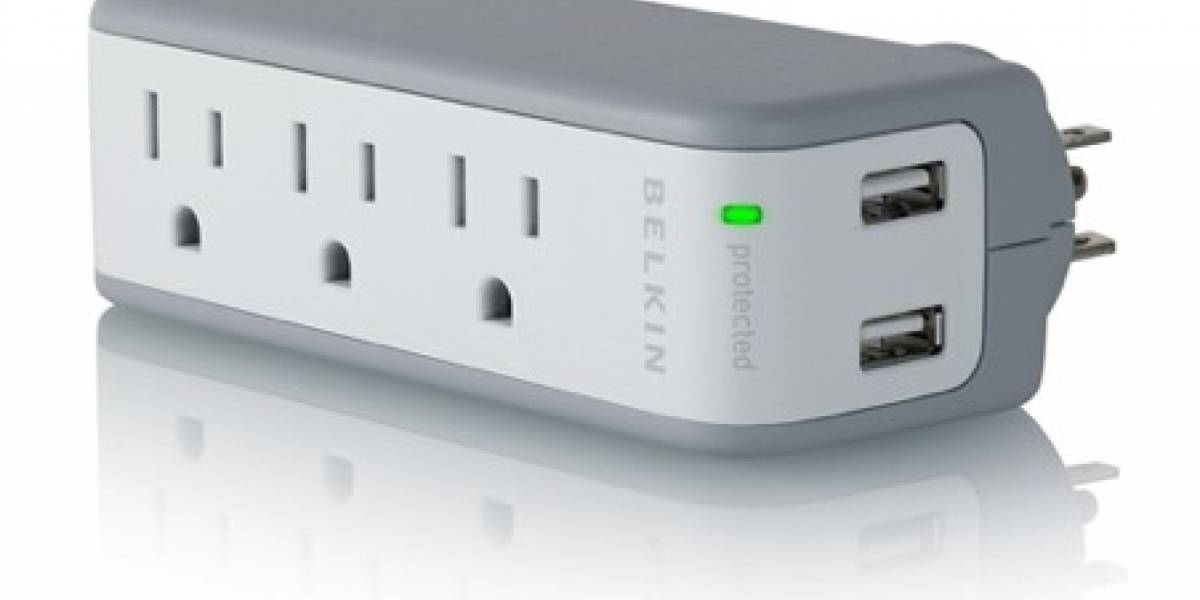 Belkin Powerstrip: Protector de voltaje y cargador USB