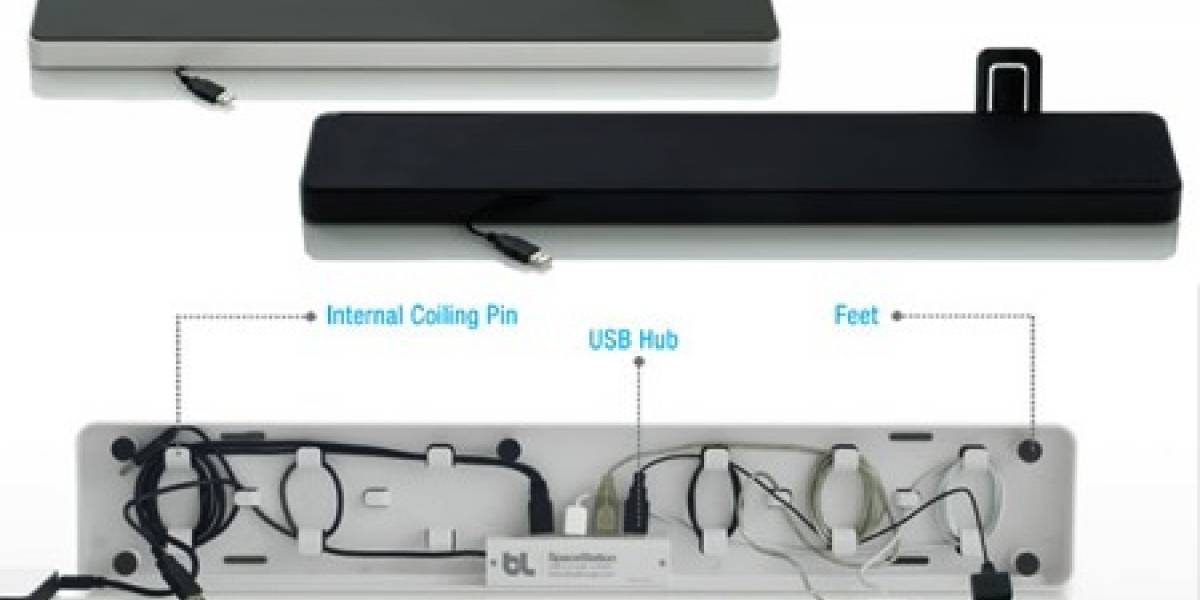 Esconde tus cables con el SpaceStation