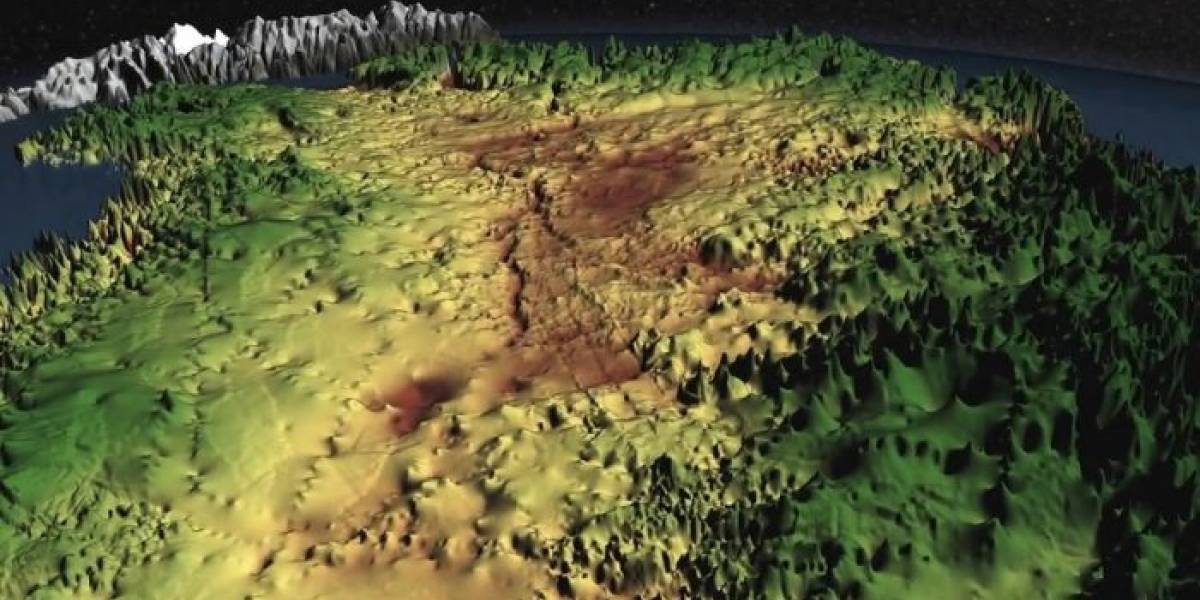 Con frecuencia particular de radar descubren cañón en Groenlandia